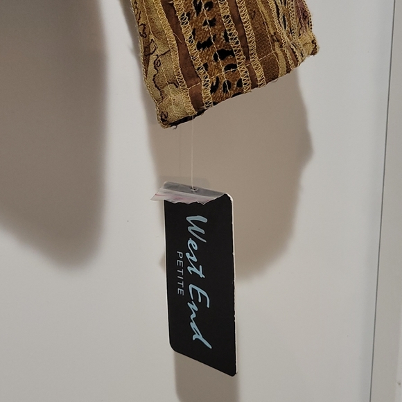 Leopard and Purple Striped Button Up Shirt - Picture 3 of 8